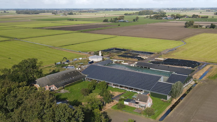 Luchtfoto Wolddijk Lellens Lellens 2