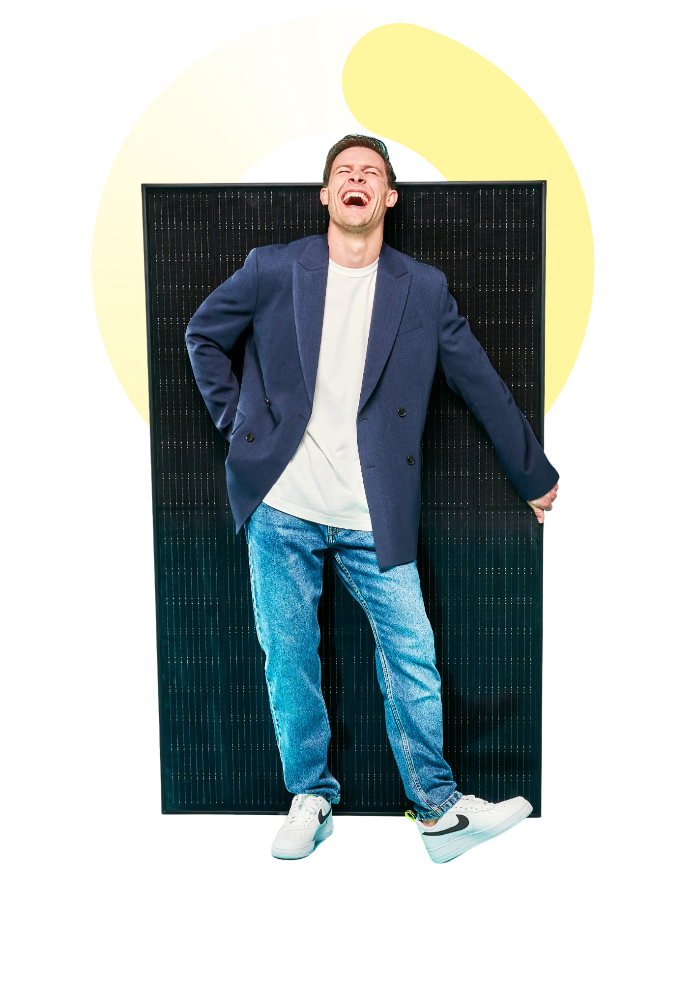 Jongen zonnpaneel zonder achtergrond Zonnecarport 2