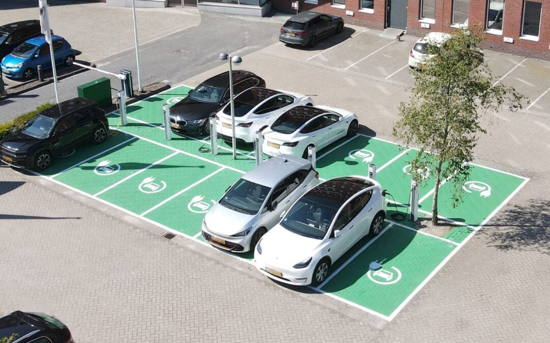 Laadplein Leonard Springerlaan Groningen