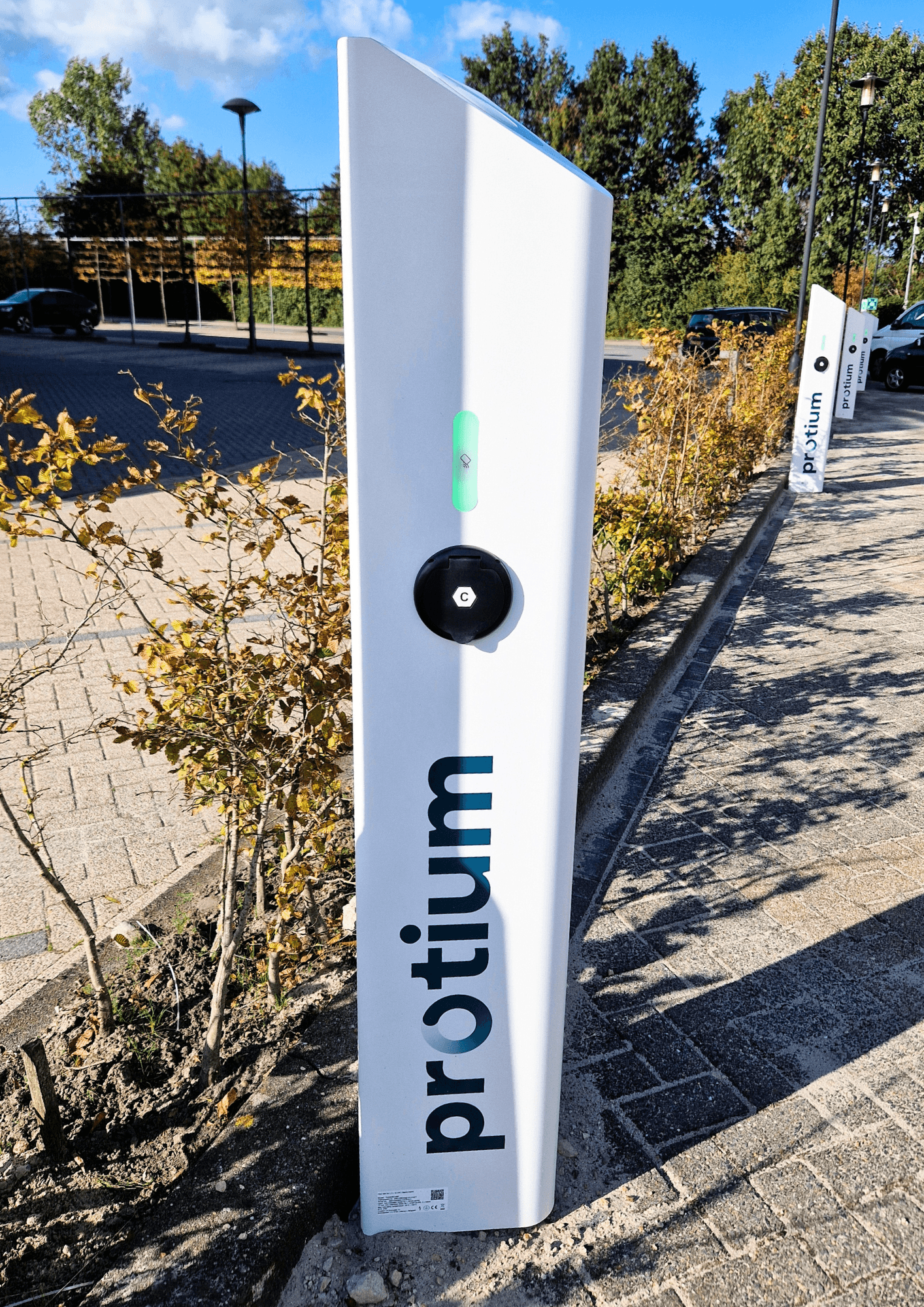 laadpalen parkeerterrein