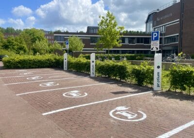 Laadplein Schweitzerlaan Groningen